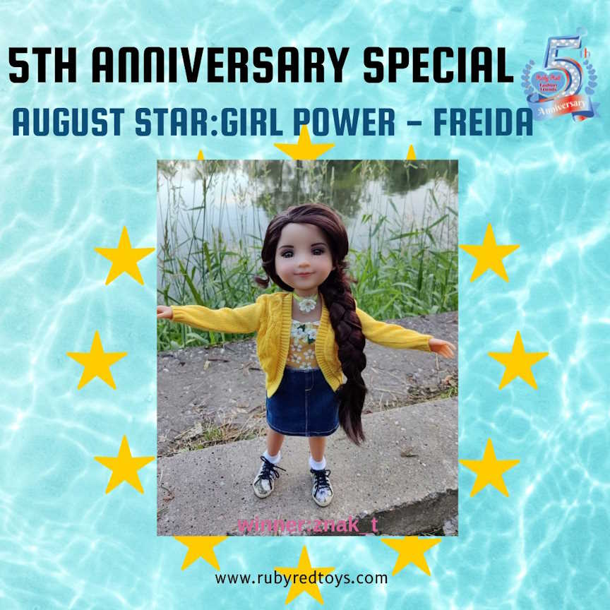 Ruby Red Fashion Friends Dolls - Photo of the month winner - Aug 2024